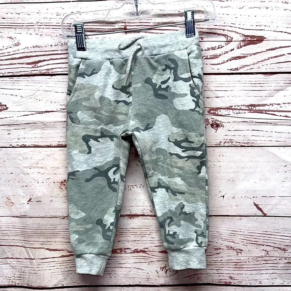 Sovereign Codes Grey Camo Joggers Size 24 Months